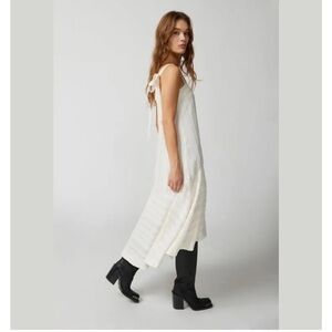 Brand new with tags Anthropologie En Saison Laurent creamy textured Midi Dress